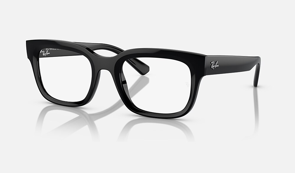 CHAD OPTICS BIO-BASED メガネ ブラック と クリア (54-22) - RB7217F