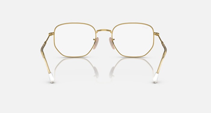 RB6496 OPTICS メガネ アリスタゴールド と クリア (51-20) - RB6496