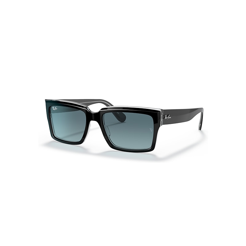 Ray-Ban Sunglasses Inverness - Black Frame Blue Lenses 54-18, RB2191 - Image 1
