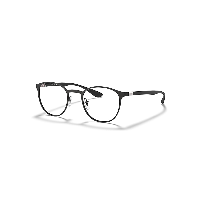 Ray-Ban Eyeglasses   Optics - Gunmetal Frame Clear Lenses Polarized 50-20, RB6355