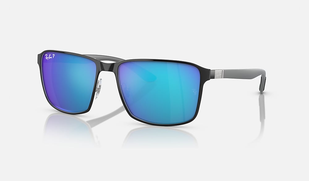 【新品未使用】Ray-Ban サングラスRB3721CH クロマンスレンズ RB3721 POLARIZED+ LENSES ポラライズド（偏光） サングラス シルバー