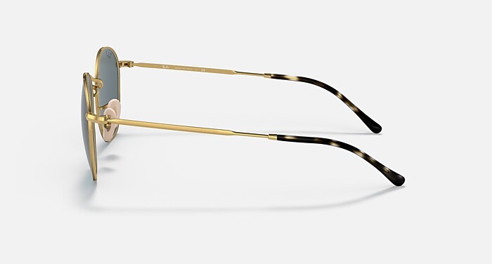 ROB Sunglasses in Arista Gold and Dark Blue Polarized - RB3772