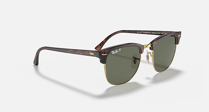 CLUBMASTER CLASSIC Sunglasses in Tortoise On Gold and G-15  display picture 1