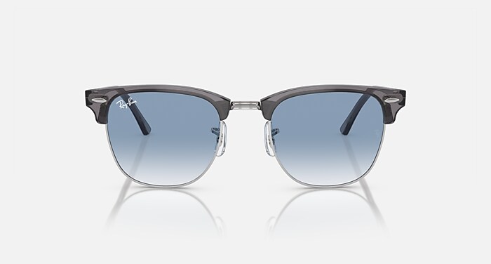 CLUBMASTER X THE ONES Sunglasses in Transparent Grey On Silver and