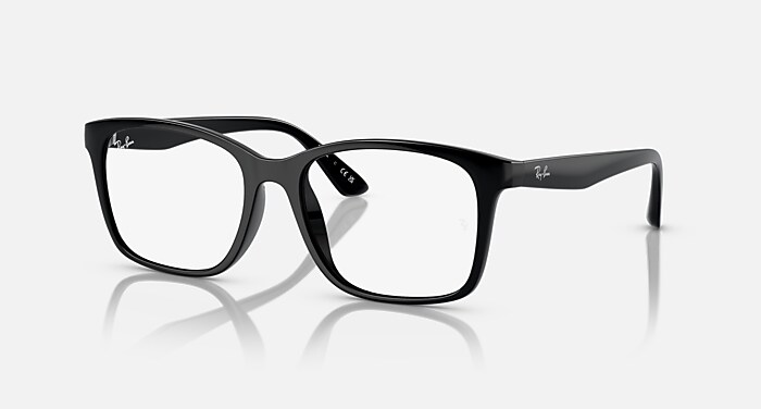 RB7059D OPTICS メガネ ブラック と クリア (55-18) - RB7059D