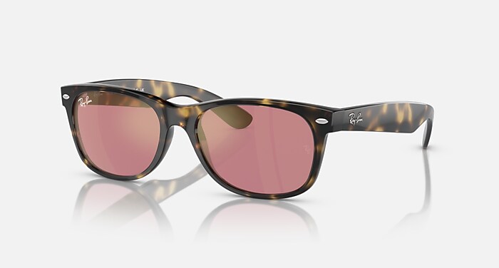 Óculos de Sol NEW WAYFARER CLASSIC em Havana e Violeta/Ouro