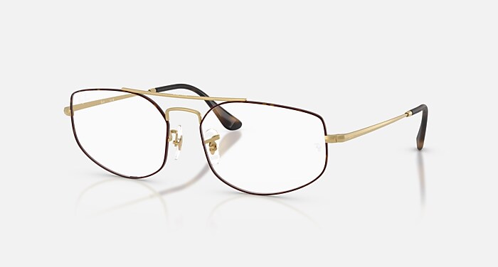 EXPLORER V OPTICS メガネ マットハバナ オン マットアリスタゴールド