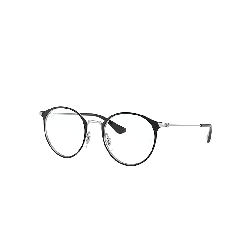 Ray-Ban Eyeglasses Children Rb1053 Optics Kids - Silver Frame Clear Lenses Polarized 45-18