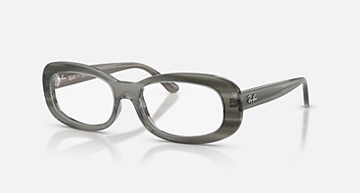RB2221V OPTICS メガネ ブラック と クリア (53-18) - RB2221VF