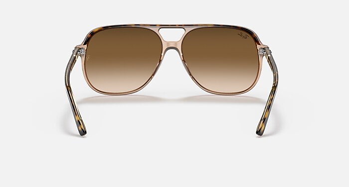 レイバン公式ストア】 Ray-Ban® BILL サングラス | 透明ブラウン上に