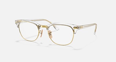レイバン公式ストア】 Ray-Ban® CLUBMASTER OPTICS メガネ | ホワイト