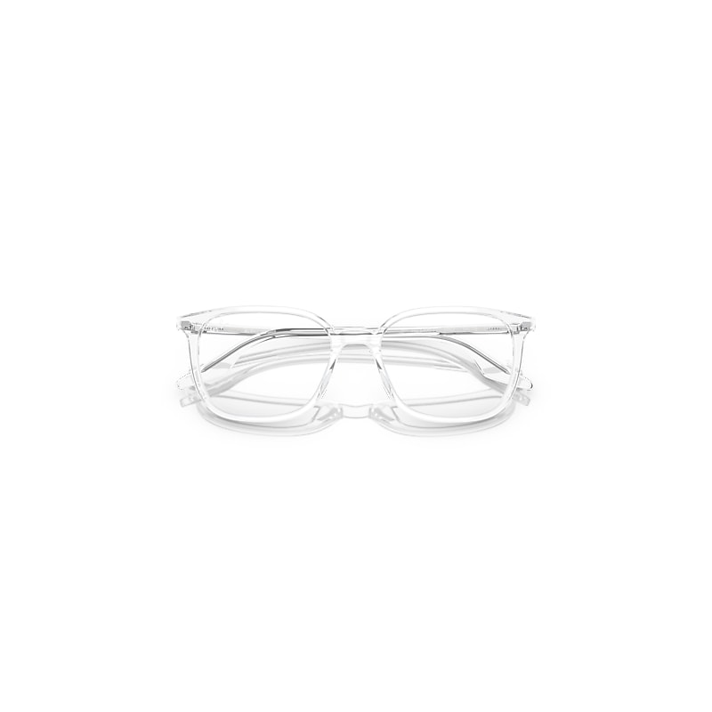 Ray-Ban Rb5406 Optics Optical Transparent Frame Clear Lenses Polarized 54-18