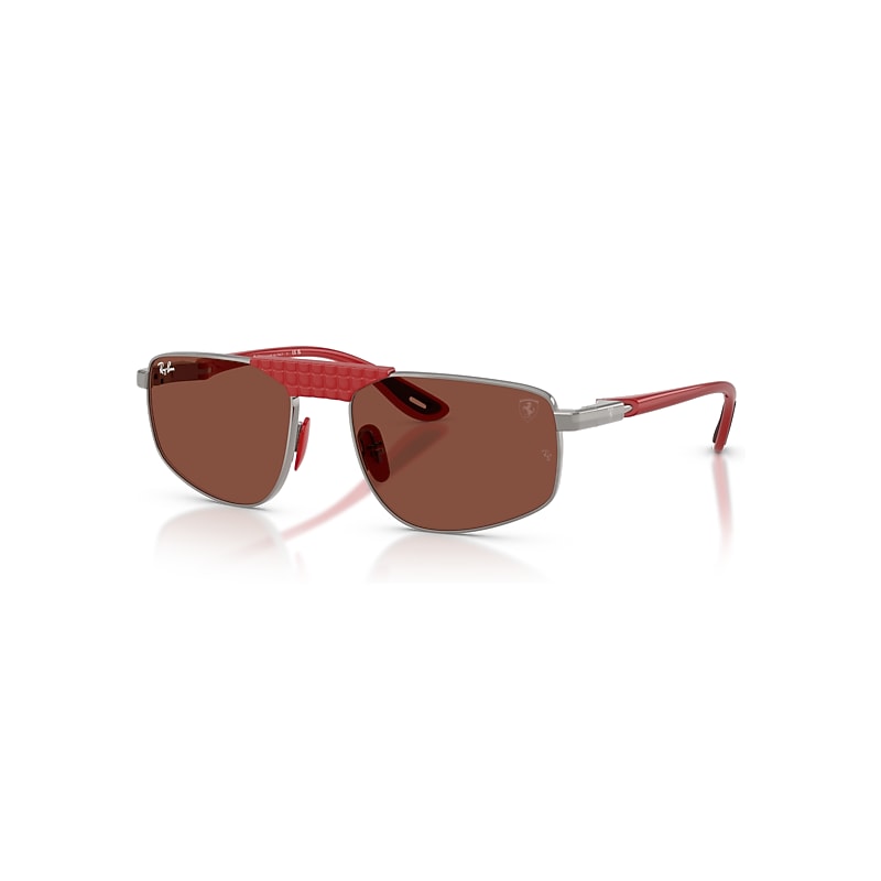 Ray-Ban Sunglasses   Scuderia Ferrari Collection - Red Frame Red Lenses 58-18, RB3776M