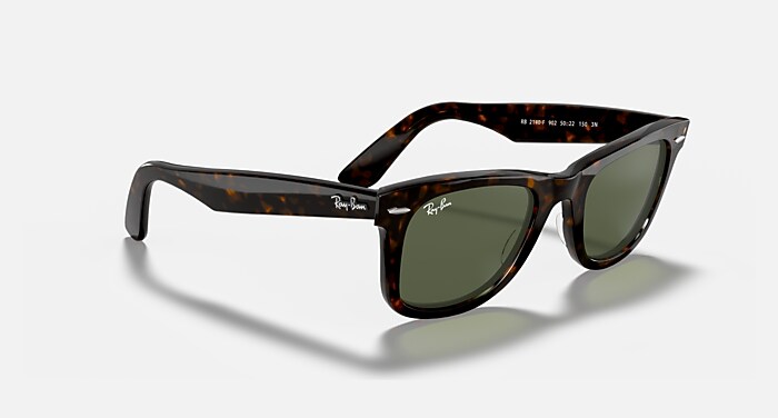 ORIGINAL WAYFARER CLASSIC Sunglasses in Tortoise and G-15 Green