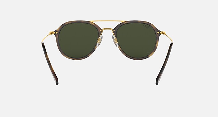 RB4253 Sunglasses in Light Havana and G-15 Green (50-21) - RB4253