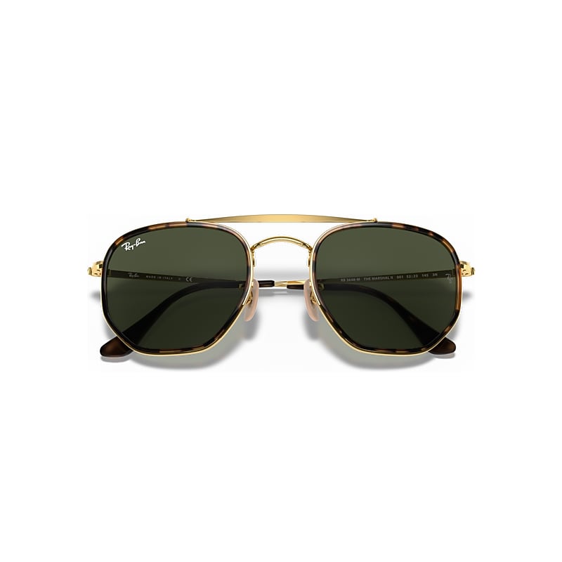 MARSHAL II Sunglasses in Arista Gold and G-15 Green (52-23 MARSHAL II Sunglasses in Arista Gold and G-15 Green (52-23