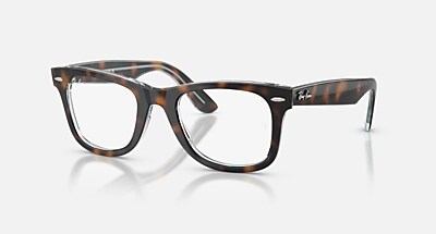 WAYFARER EASE OPTICS Polarized Eyeglasses with Black and Clear (50