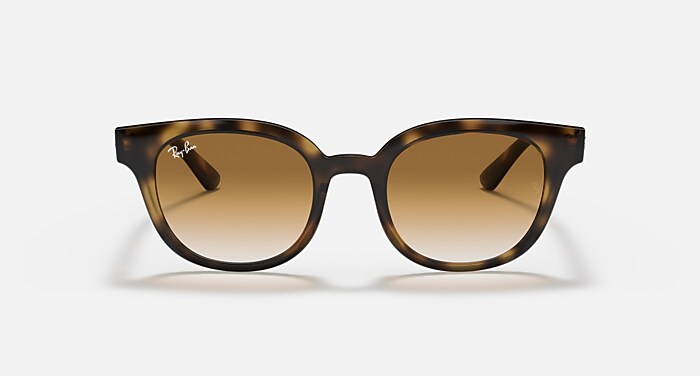 RB4324 Sunglasses in Light Havana and Light Brown Gradient (50-21