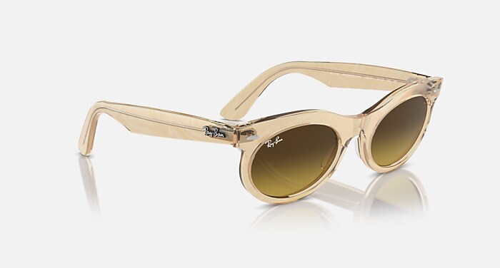 WAYFARER OVAL CHANGE サングラス フォトクロミック ウェーブブラウン