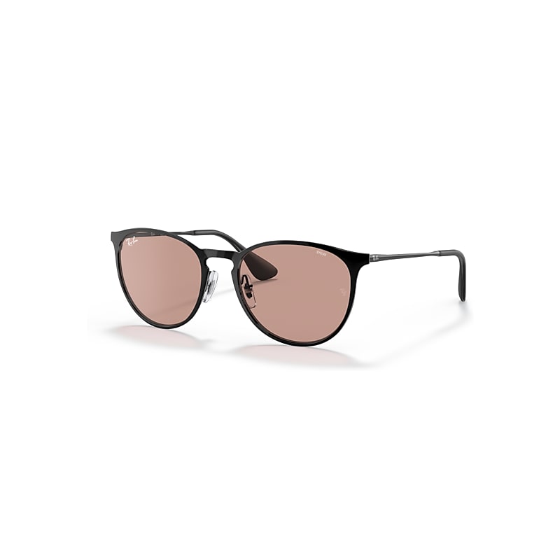 Ray-Ban ERIKA METAL EVOLVE Solglasögon Svart Montura Brun Lentes 54-19