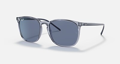 RB4387 Sunglasses in Black and Green Classic (55-18) - RB4387F