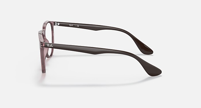ERIKA OPTICS Eyeglasses with Transparent Violet and Clear (51-18