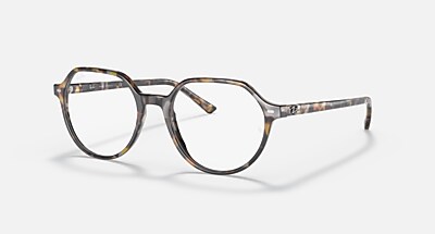 THALIA OPTICS ポラライズド（偏光） メガネ ハバナ と クリア (49-18