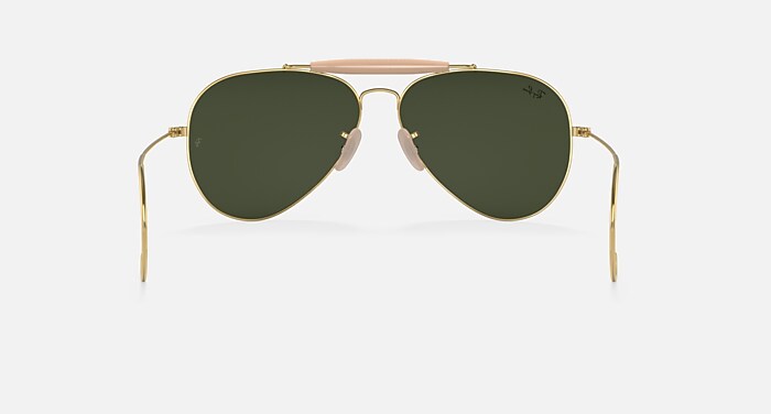 OUTDOORSMAN | AVIATION COLLECTION Sunglasses in Arista Gold and G