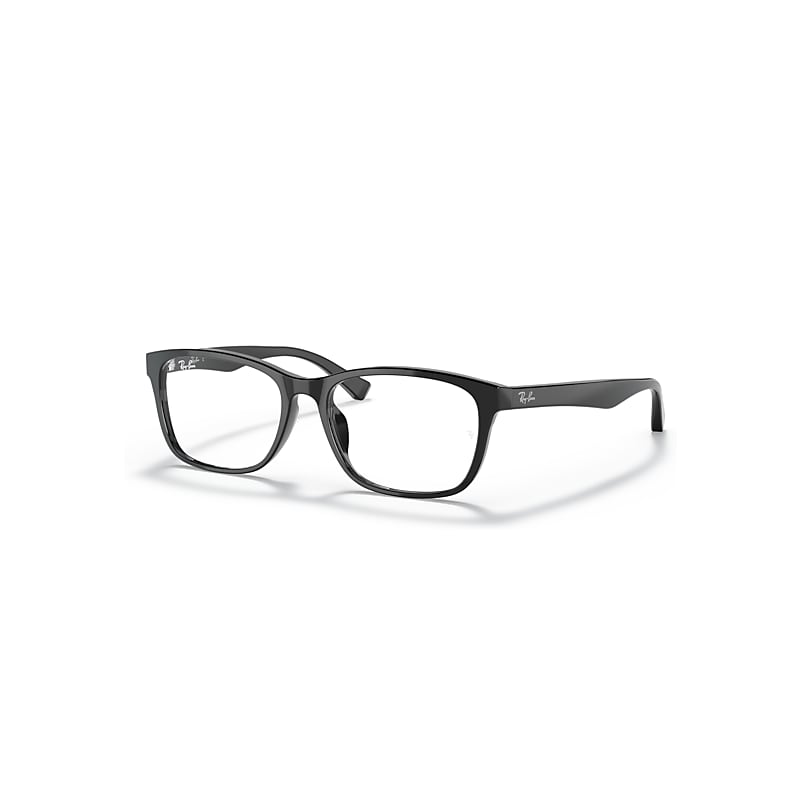 Ray-Ban Eyeglasses Unisex Rb5315 Optics - Shiny Black Frame Demo Lens Lenses 55-17