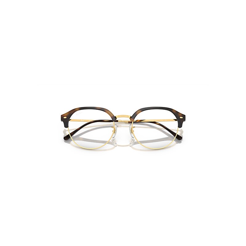 Ray-Ban Eyeglasses Gold Frame Lenses Polarized 53-20
