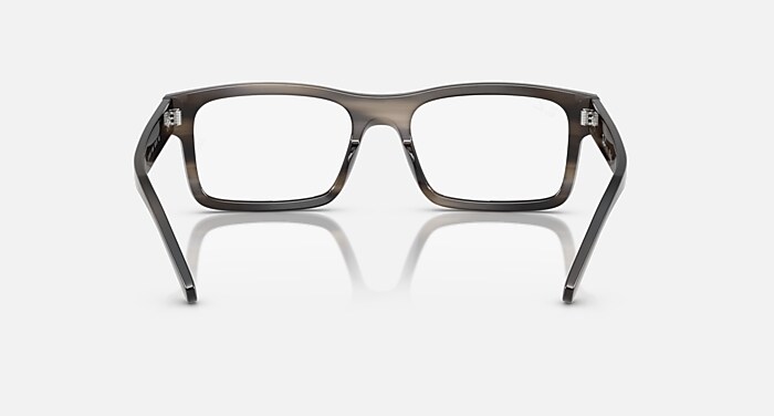 RB5435 OPTICS Eyeglasses with Havana Grey and Clear (56-19