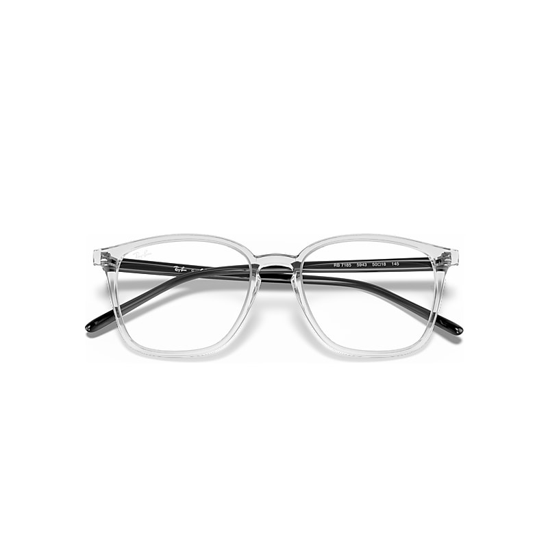 Re:see メガネ RB7185 Eyeglasses with Transparent Frame - RB7185 | Ray-Ban® US