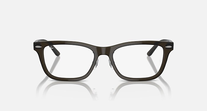 RB5426D OPTICS メガネ トランスペアレントグリーン と クリア (54-18