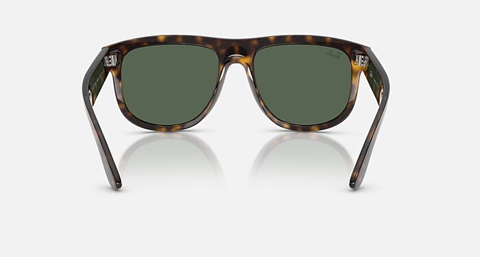 BOYFRIEND REVERSE Sunglasses in Dark Havana and Dark Green (56-18