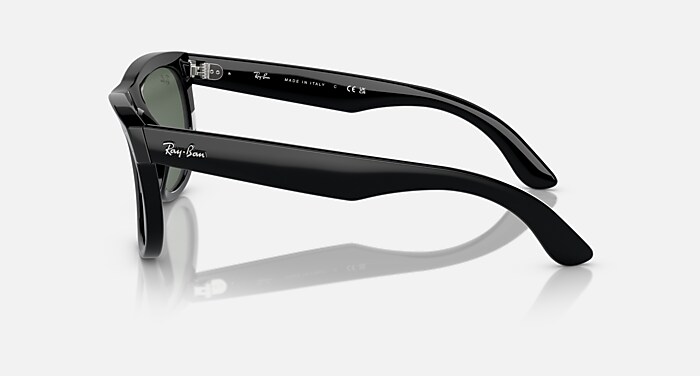 WAYFARER REVERSE Sunglasses in Black and Dark Green - RBR0502S