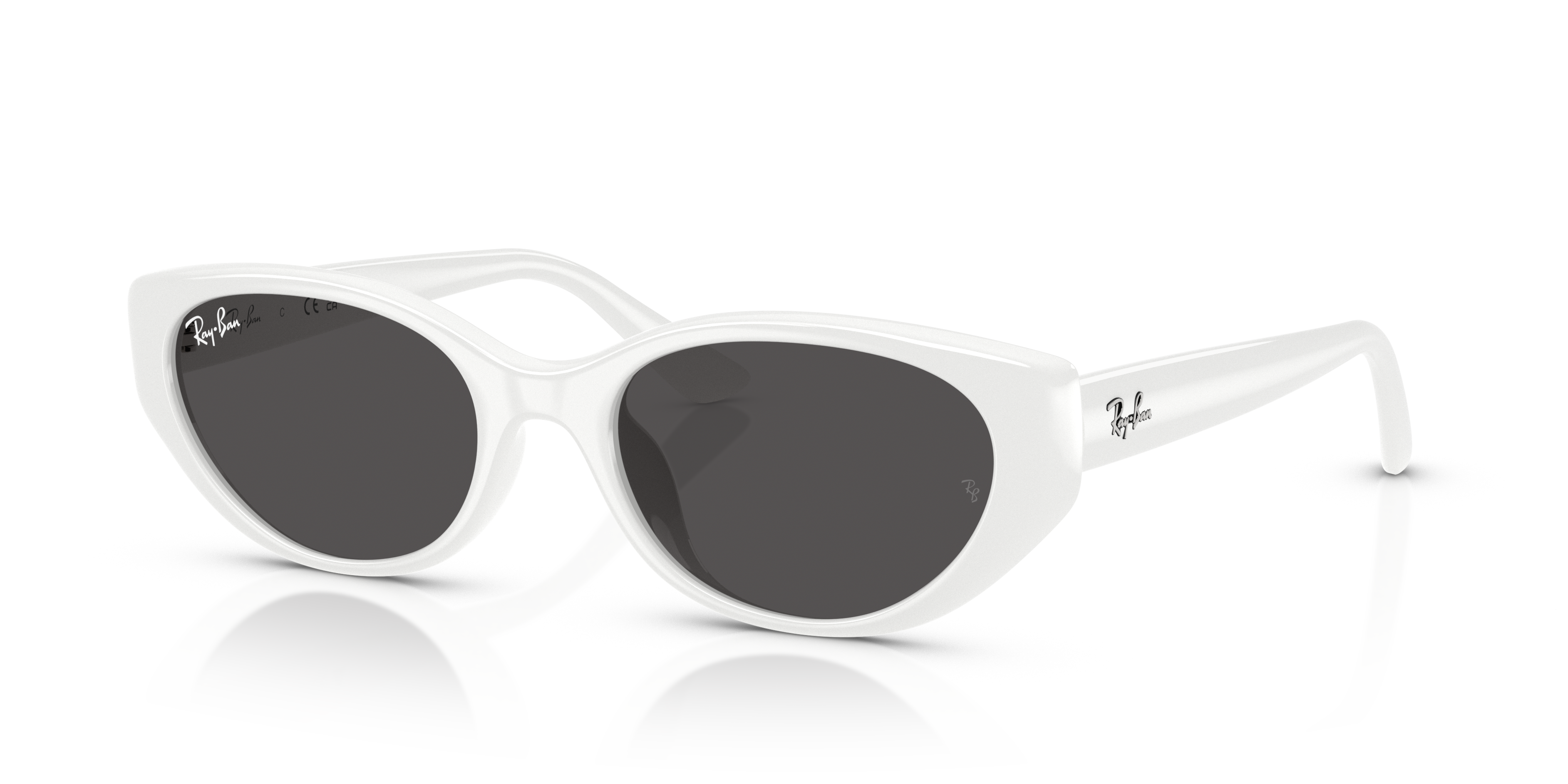 RB4457D BIO-BASED Sunglasses in White and Dark Grey - RB4457D