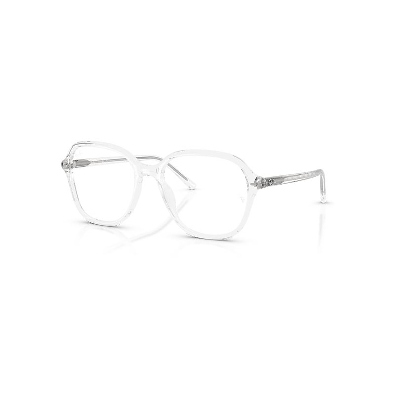 Ray-Ban Eyeglasses Unisex Rb5456 Optics - Transparent Frame Transparent Lenses Polarized 54-18