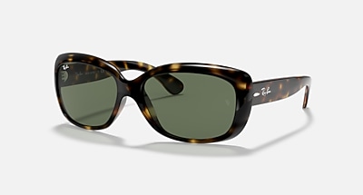 Ray-Ban Jackie Ohh Tortoiseshell Frame with Blue Lenses Ray-Ban RB4101 Jackie Ohh 58mm Replacement Lenses main image 3