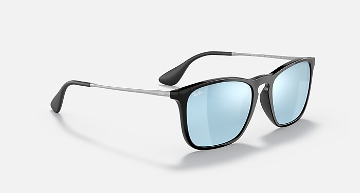 Black Sunglasses in Silver Mirror and CHRIS - RB4187F | Ray-Ban® HK