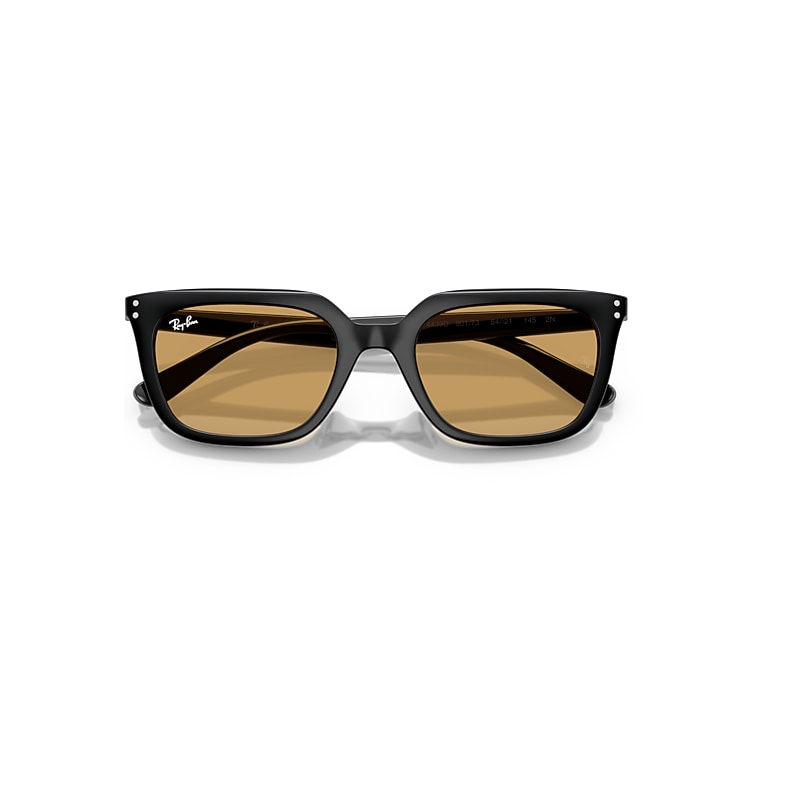 RB4439D Sunglasses in Black and Ochre (54-21) - RB4439D | Ray-Ban® US