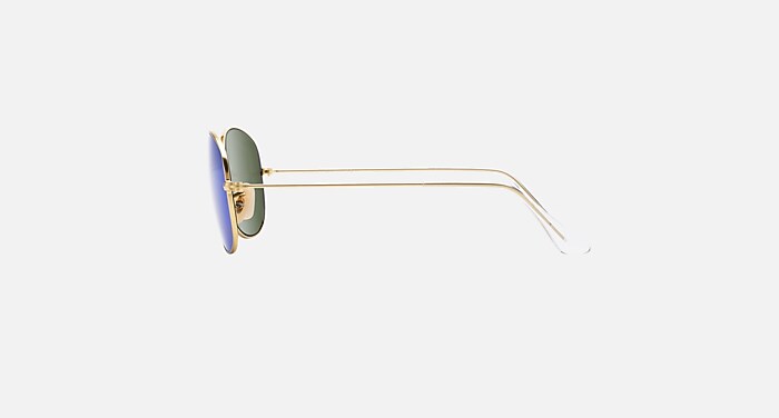 COCKPIT Sunglasses in Gold and Blue Flash (56-14) - RB3362 | Ray