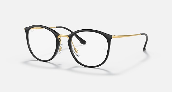 レイバン公式ストア】 Ray-Ban® RB7140 OPTICS メガネ | ブラック