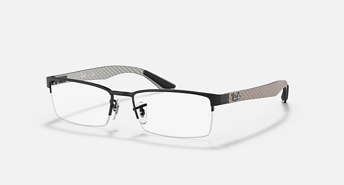 新品　Ray-Ban TECH carbon fiber Collection RB8412 OPTICS Eyeglasses with Black Frame - RB8412 | Ray-Ban® US