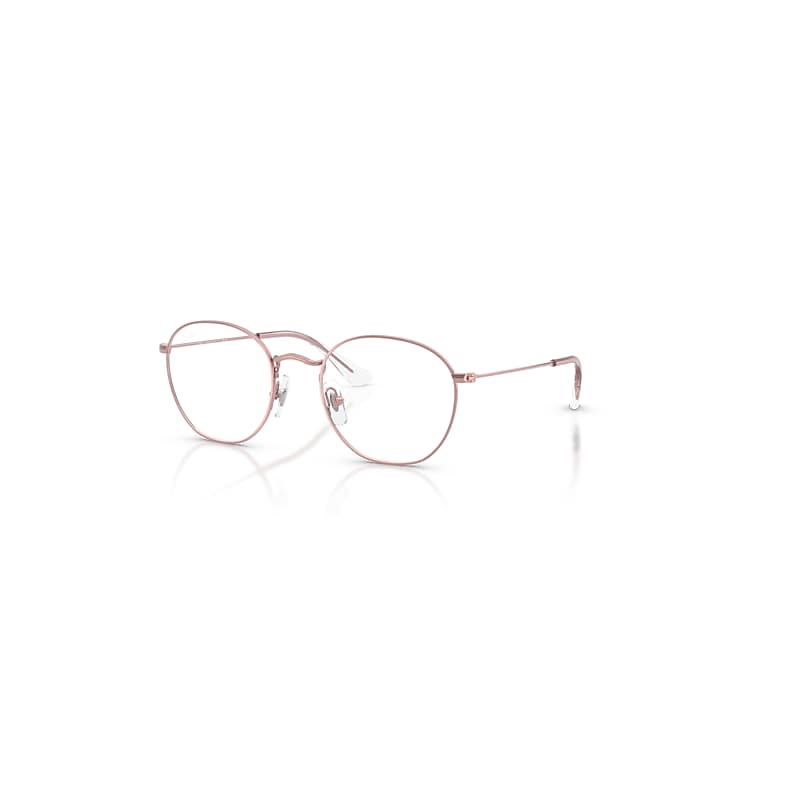 Ray-Ban Eyeglasses Kids Rob Optics Kids - Light Pink Frame Clear Lenses Polarized 46-19, RB9572V