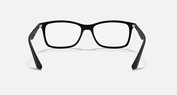 RB7047 OPTICS Polarized Eyeglasses with Black and Clear (56-17
