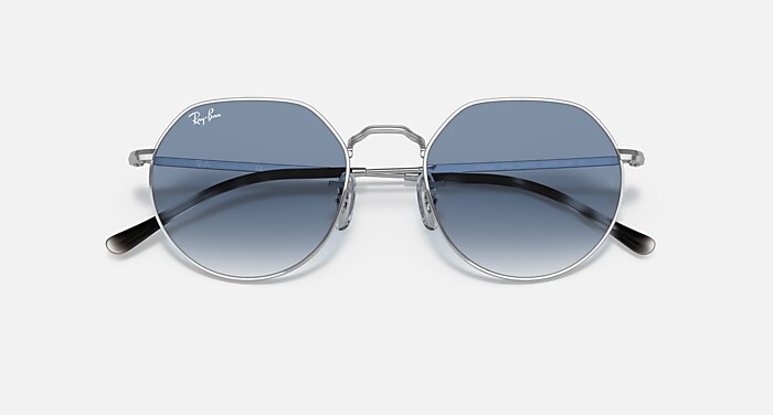 レイバン公式ストア】 Ray-Ban® JACK サングラス | シルバー X ブルー