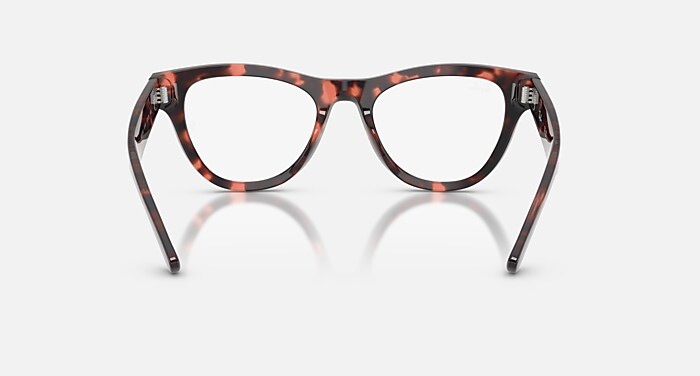SKYLER OPTICS Eyeglasses with Pink Tortoise and Clear (52-20