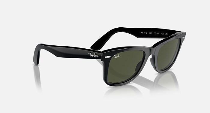 ORIGINAL WAYFARER CLASSIC Sunglasses in Black and G-15 Green