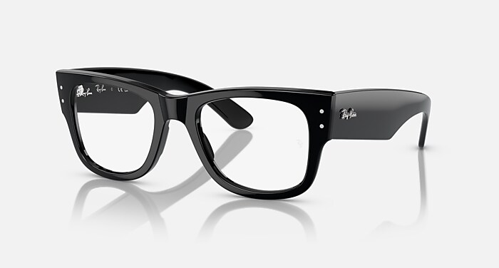 MEGA WAYFARER OPTICS Eyeglasses with Black Frame - RB0840V | Ray