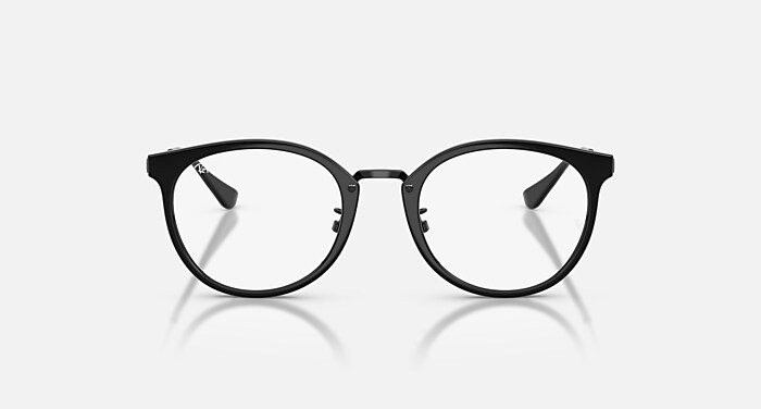RB7266D OPTICS メガネ ブラック と クリア (49-20) - RB7266D
